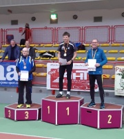 Bernd Schreiner Senioren 3 1. Platz mit 7,76 m